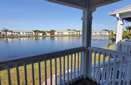 Coquina Key Condo | Large Waterfront Condo with private balcony, beautiful sunset views.