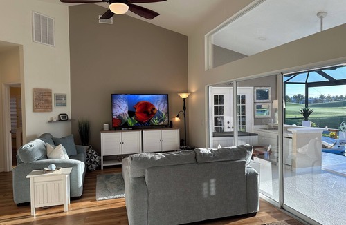 Naples House | Lely Resort - Cozy Coastal Cottage 3 BR/2BA Pool Home - on Flamingo Golf Course