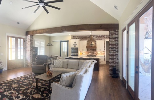 North Augusta House | Less than 5 miles from Masters & Peach Jam: Retreat w/Pool and Putting Green