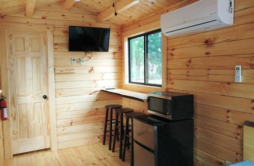 Williamsburg Cabin | Log Cabin - Williamsburg Pet-Friendly Log Cabin – Heated Pool, Free Game Room