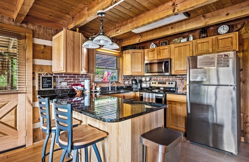 Sevierville Cabin | Long range unobstructed views! Privacy, Hot tub, Close to town. Check reviews.