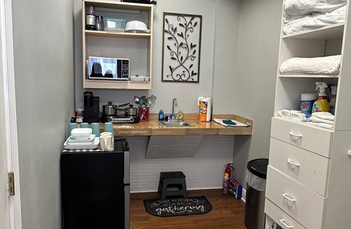 Waresboro Condo | Lovely 2nd Floor Private Guest Suite with King Sized Bed at RV Resort Clubhouse