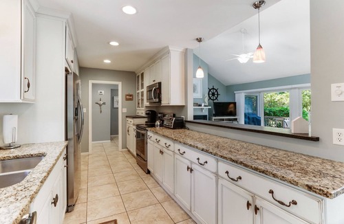 Heritage Woods House | Lovely Sea Pines home with large pool & pet friendly! Short walk to the beach