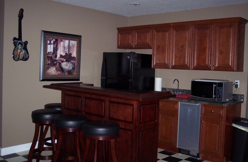 La Follette House | Luxury Lakefront 9 Bedroom 8 bathroom with 2-Story Dock & Arcade Room Sleeps 28