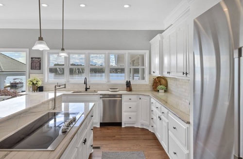 Lake Murray of Richland House | Luxury Lakefront Retreat Private Dock & Stunning Views!