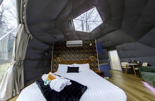 Balsam Grove Cabin | Luxury Wellness Dome with Private Sauna, Hot Tub & Cold Plunge Near Pisgah National Forest | Balsam Grove, North Carolina
