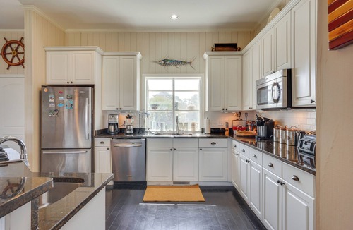 Ocean Ridge House | Marina & Golf Course Views: Edisto Island Home