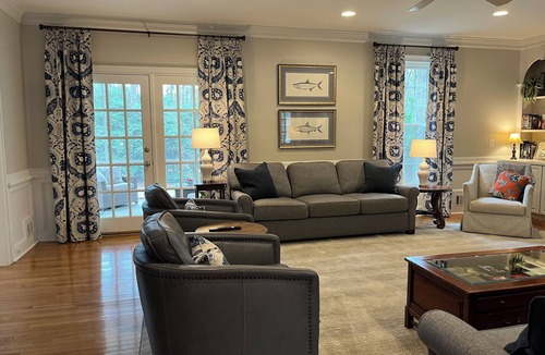 Martinez House | Masters Rental: 4BR/3.5 Bath, 4.7 miles to course