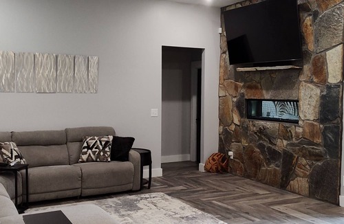Clarks Hill House | Masters Week Charming 3-bedroom house with fitness room and AC in Clarks Hill.
