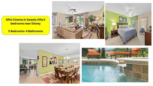 Calabria Villa | Mini Cinema in Villa|Pool + Near Disney