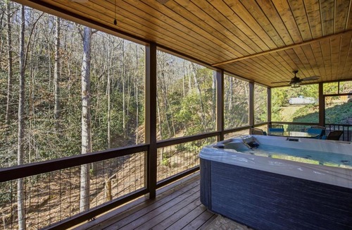 Foxfire Estates House | Minutes from downtown Blue Ridge Hot Tub & Game Room
