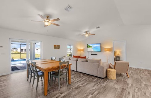Mariner House | Modern Cape Coral Oasis with Heated Saltwater Pool!