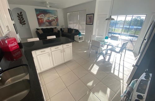Windsor Hills House | Modern villa with unique supersized private southwest pool deck close to Disney
