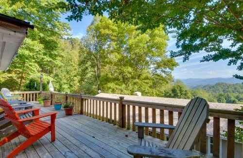 Fontana Dam House | Mountain Cottage w/Views Near Tail of the Dragon!