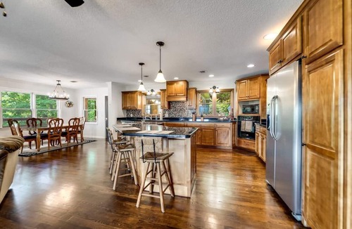Franklin House | Mountain View 4BR Home with Fireplace & Ping Pong
