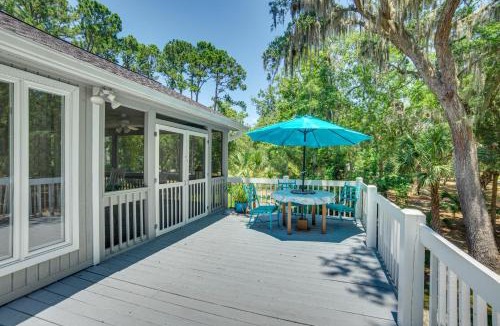 Edisto Island House | Near Edisto Beach State Park: Home w/Lanais!