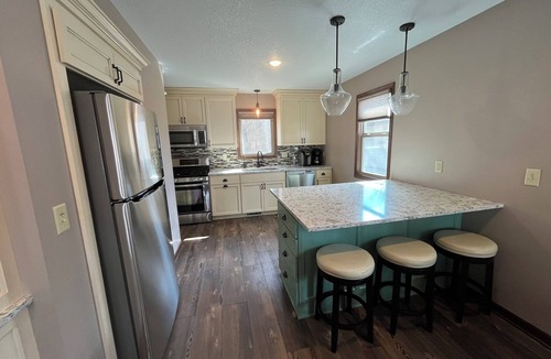 Isle House | New! Bear Necessities 2-Bedroom Home with Water Views Steps from the Lake!