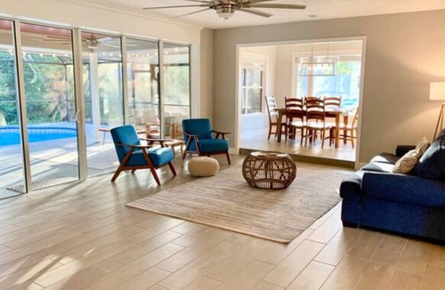 Jensen Beach House | NEW! Modern Jensen Beach Home w/Pool & Fire Pit!