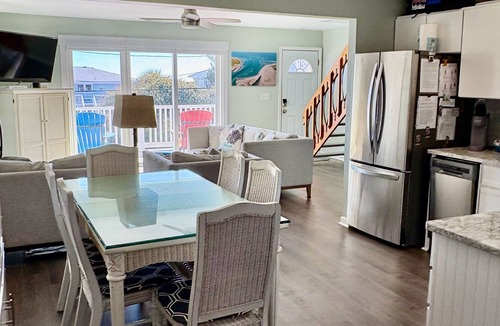 Surf City House | Ocean View House, Steps to Beach, Pet Friendly, Linens & Beach Gear Provided