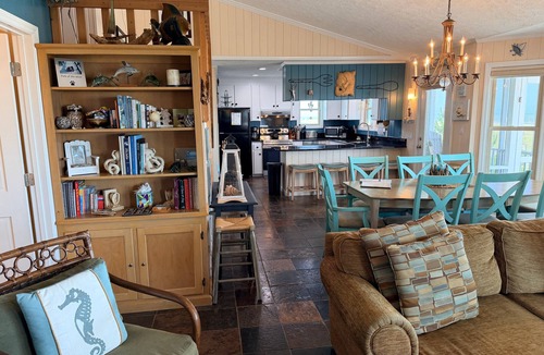 Holden Beach House | Oceanfront 4-bedroom home at Holden Beach, perfect for fun and relaxation.