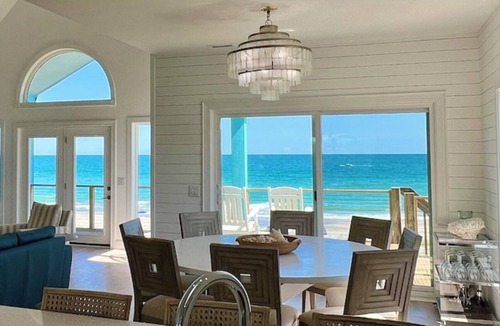 Emerald Isle House | Oceanfront 8 bedroom/sleeps 20 with large gathering and outdoor areas