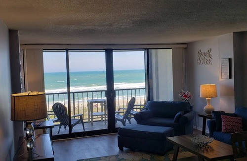 Wrightsville Beach Condo | Oceanfront condo with amazing sunset views 2 bdrm 2 bath condo