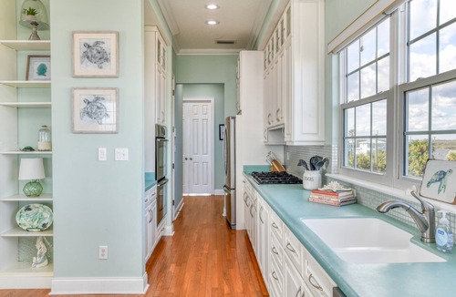 Crescent Beach House | Oceanfront Family Escape! Two Balconies, Private Boardwalk to Beach, Hot Tub! $300 in Free Tickets!