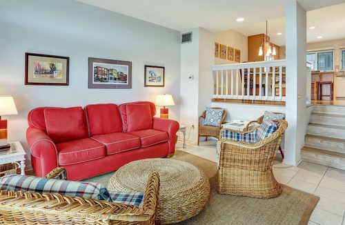 Fernandina Beach House | Oceanfront townhouse with updated kitchen Easy access to the beach; vehicles permitted on beach.