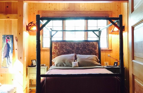 Cashiers Cabin | ON LAKE &GORGEOUS Big porches,Fireplace & private dock. Cashiers 3 mi Downtown
