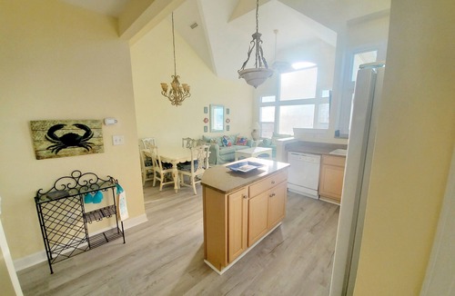 Surf City House | Our 4 Sea Sons Linens and essentials included.