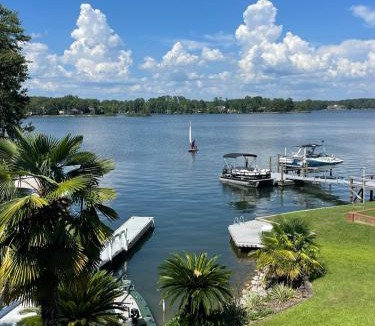 Chapin House | Palms in Paradise 2 Docks & Steps into Lake Murray
