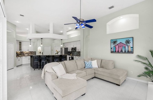 Melbourne Beach House | Paradise Azul Beach Home W/Ground‑Floor Patio, Heated Pool, Lanai & Backyard Retreat 🌴🌊