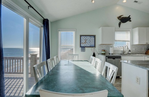 Surf City House | Paradise Found! Fabulous, Flexible, Beach Front Luxury! Hot Tub, Best Location!