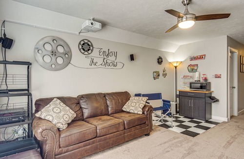 Olivia House | Pedal Pontoon & Movie Room! Lakefront Family Home