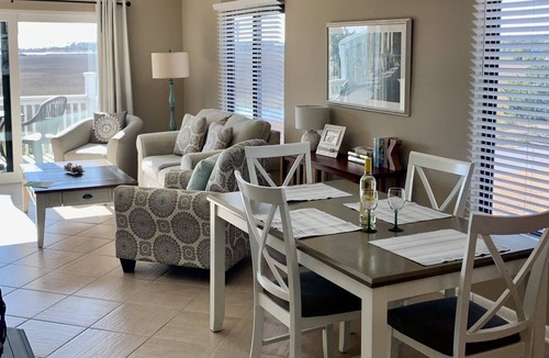 Oceanmarsh Subdivision Villa | Pelican Watch: 2 Bedroom Condo overlooking Hunting Island State Park and Ocean