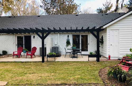 Historic District Cottage | PERFECT LOCATION, 2 bedroom two bath furnished unit. Where history meets charm.
