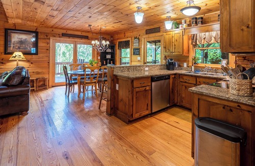 Topton Cabin | Perfect location for your family vacation. Amazing Family Cabin overlooking Lake Nantahala