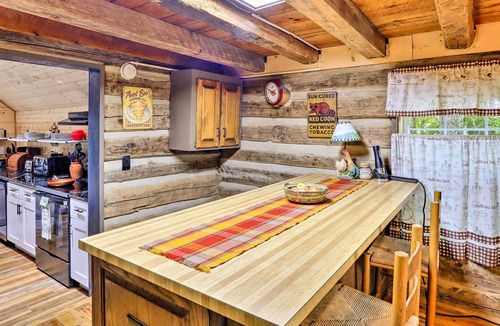 Topton Cabin | Pet-Friendly Topton Cabin w/ Hot Tub & Game Room!