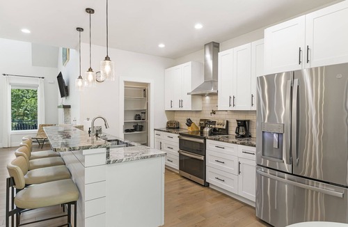 Avery Creek House | Pools of Sunshine | Pool, Mountain Views, Hot Tub, Game Room & Gourmet Kitchen