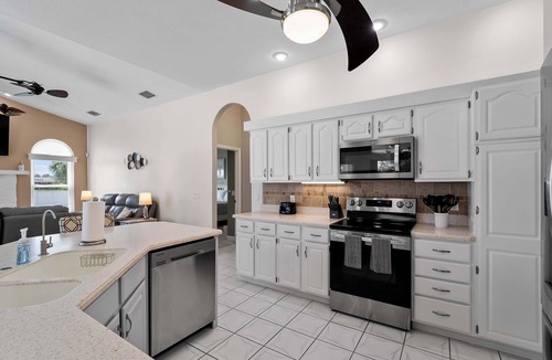 Port Charlotte House | Port Charlotte Lake front home Heated Pool, Dock