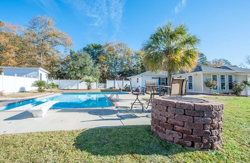 Aiken House | Private Country home with Pool