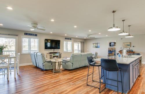 Leesville House | Private Dock, Fire Pit: Lake Murray Family Escape!