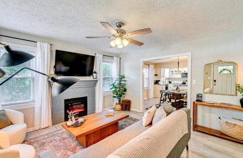 Terry Sanford House | Private Hot Tub & Cold Plunge: Fayetteville Gem!