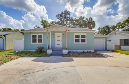 Bayview House | Private Hot Tub & Fenced Yard: Sleek Gulfport Home