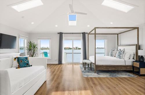 Sneads Ferry House | Private Island Home- Heated Pool, Views, Sleeps 24