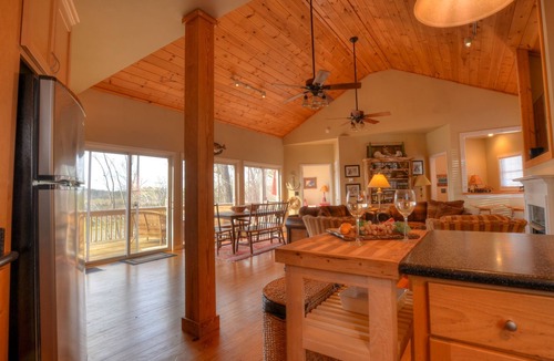 Westminster House | Private Lakefront Mountain Home With a Covered Dock