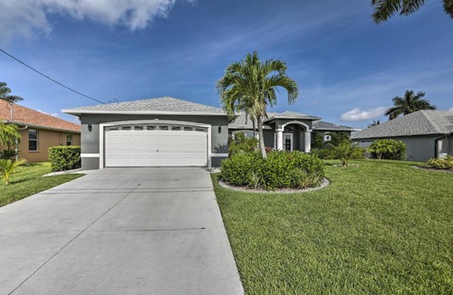 Trafalgar House | Private Pool & Canal Views: Home in Cape Coral