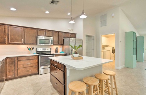 Fort Pierce Shores House | Private Pool & Steps to Ocean: Island Beach House!