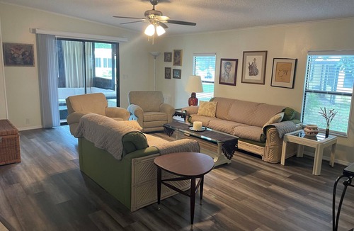 Indiantown House | Quiet 55+ rental. Near golf course. Two swimming pools and pickle ball court.