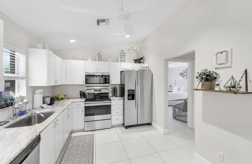 Marco Island House | Quiet Inland Home | Pool, Two Queen Beds & Grill
